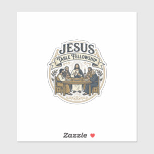 Jesus-Tischgemeinschaft Jesus-Tischgemeinschaft Ch Aufkleber