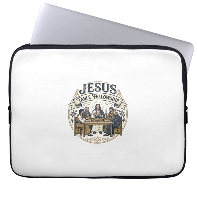 Jesus-Tischgemeinschaft Jesus-Tischgemeinschaft Ch Laptopschutzhülle (Vorderseite)