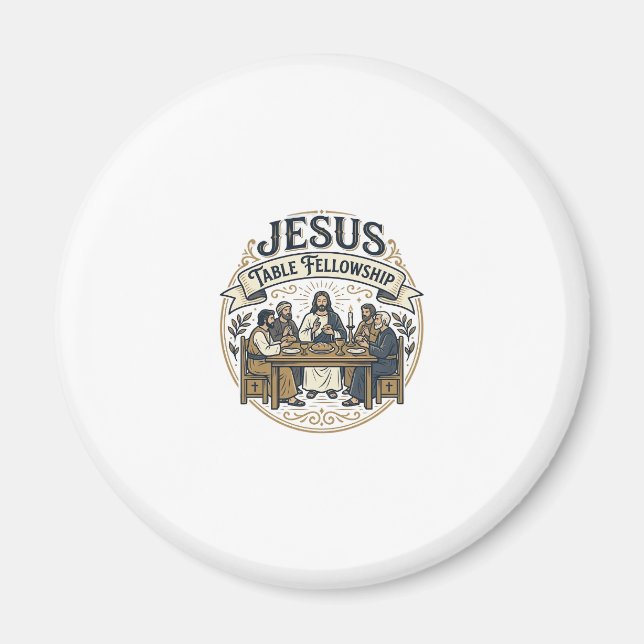 Jesus-Tischgemeinschaft Jesus-Tischgemeinschaft Ch Magnet (Vorne)