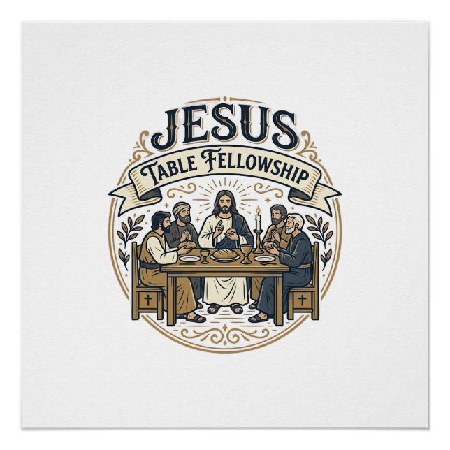 Jesus-Tischgemeinschaft Jesus-Tischgemeinschaft Ch Poster (Vorderseite)