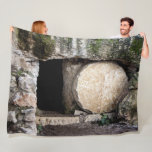 JESUS-TOMB FLEECEDECKE<br><div class="desc">GREAT GIFT</div>