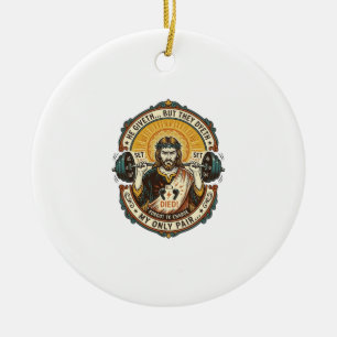 Jesus Tote Kopfhörer Mid Set Stille Workout Gym H Keramik Ornament