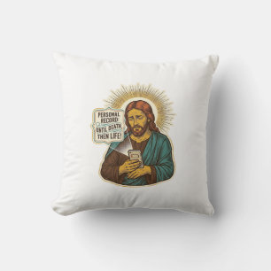 Jesus Tote Telefon Keine Musik Schweres Heben Gym Kissen