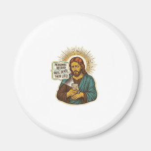 Jesus Tote Telefon Keine Musik Schweres Heben Gym Magnet