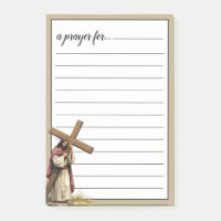 Jesus trägt das Kreuz War Room Gebet