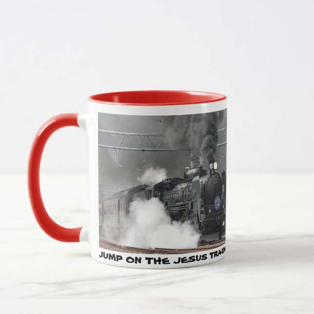 Jesus Train Tasse (Links)