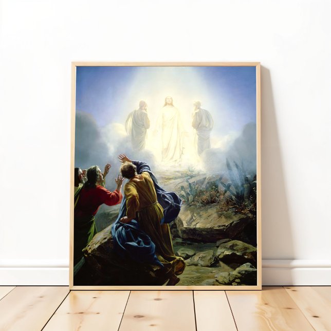 Jesus-Transformation, Religiös Poster (Von Creator hochgeladen)