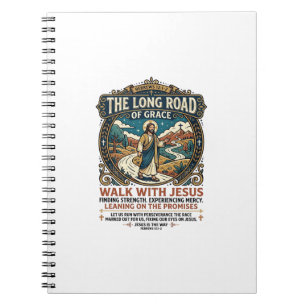 Jesus Trucker Long Haul T-Shirt Inspirierend Gemac Notizblock