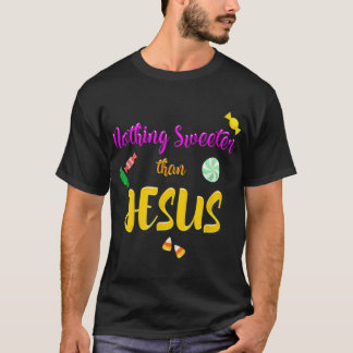 Jesus Trunk oder Leckerei Candy Christlich Hallowe T-Shirt