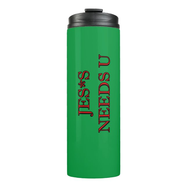 JESUS Tumbler Thermosbecher (Vorderseite)