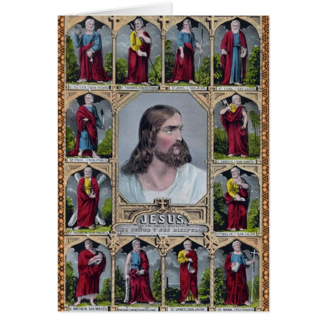 Jesus u. die 12 Apostel (Vorne)