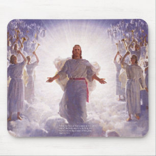 Jesus u. seine Engel 1 Mousepad Wahlen