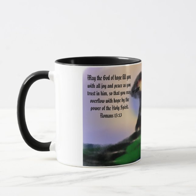 Jesus überflog tasse (Links)