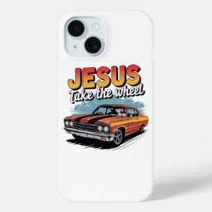 Jesus übernimmt das Steuer Vintage-Muscle-Car Case-Mate iPhone Hülle