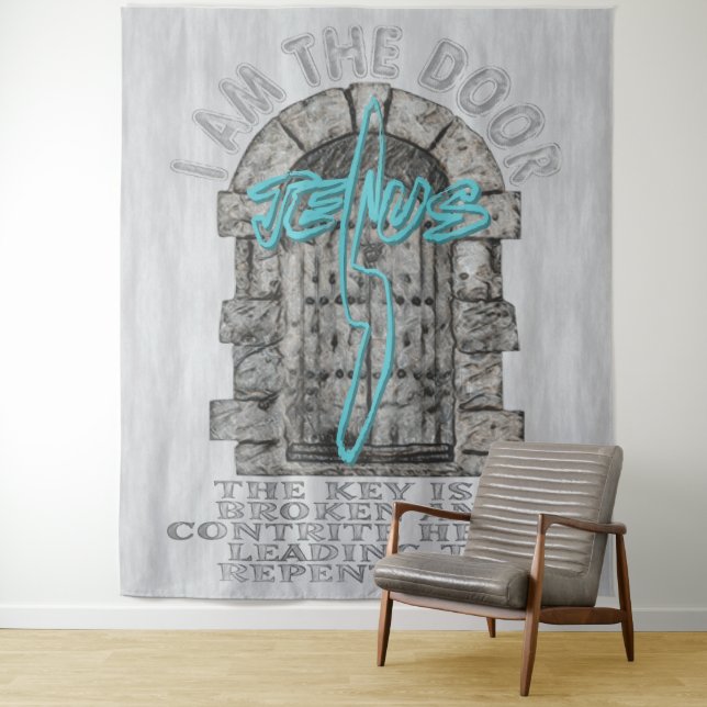 Jesus überquert die Wägung eines T-Shirts Wandteppich (Beispiel)