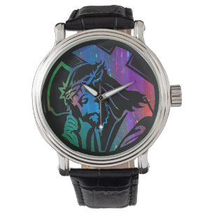 Jesus-Uhr Armbanduhr