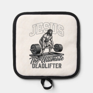 Jesus Ultimate Deadlifter Vintage Vector T-Shirt D Topflappen