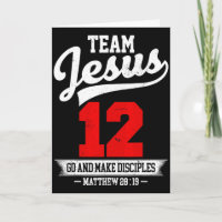 Jesus und Baseball-Mannschaft Jesus Christlich Mat