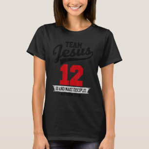 Jesus und Baseball Team Jesus Christlich Matthäus T-Shirt