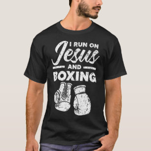 Jesus und Boxen Christliche Berufliche Boxer Sphär T-Shirt