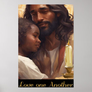 Jesus und Child Christlich Poser Poster