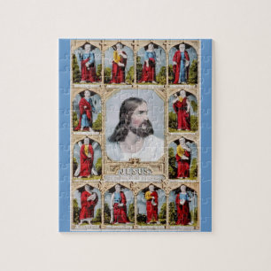 Jesus und das Apostelpuzzlespiel Puzzle