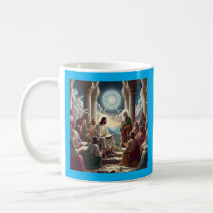 Jesus und die Jünger: Matthäus 19:26 Kaffeetasse