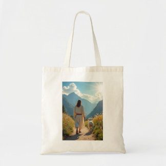 Jesus und die Lamm-Tote-Tasche | Christlich Faith- Tragetasche