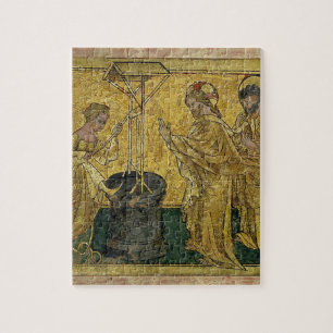 Jesus und die Samariter-Frau am Brunnen Puzzle