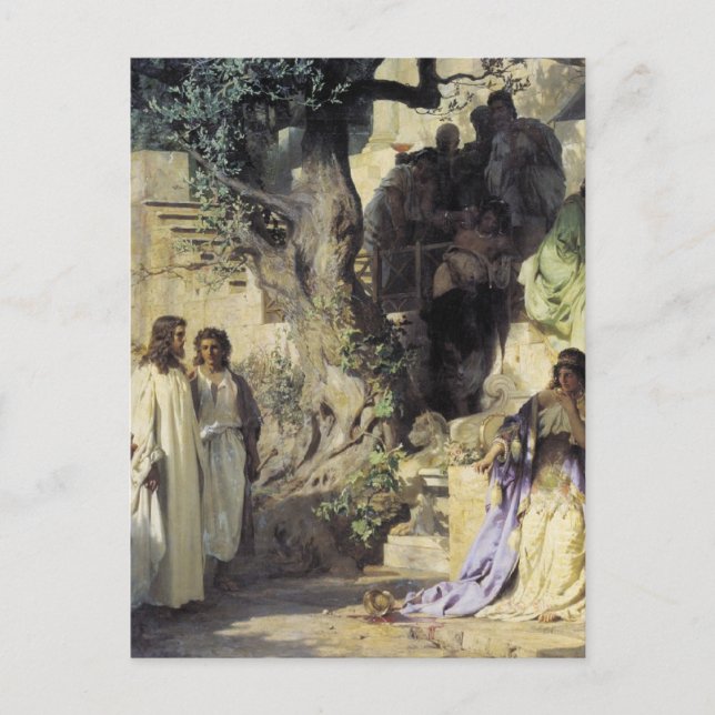 Jesus und die Sinners Postkarte (Vorderseite)