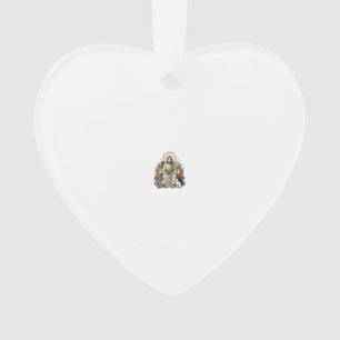 Jesus und Katzen Vintage Ornament