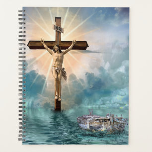 Jesus und Noahs Arche Planer
