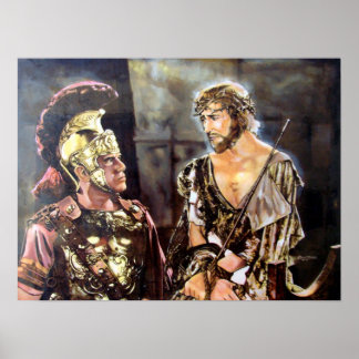 Jesus und Roman Poster