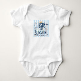Jesus und Sonnenschein Baby-Body Baby Strampler