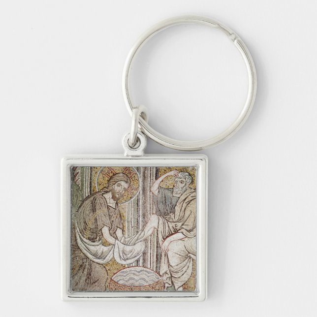 Jesus und St Peter Schlüsselanhänger (Vorne)