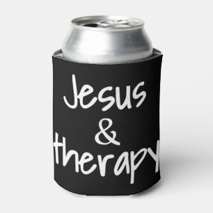 Jesus und Therapie Christlicher Spaß für Christlic Dosenkühler