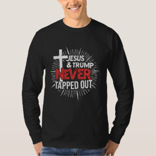 Jesus und Trump haben nie Gestochen T-Shirt
