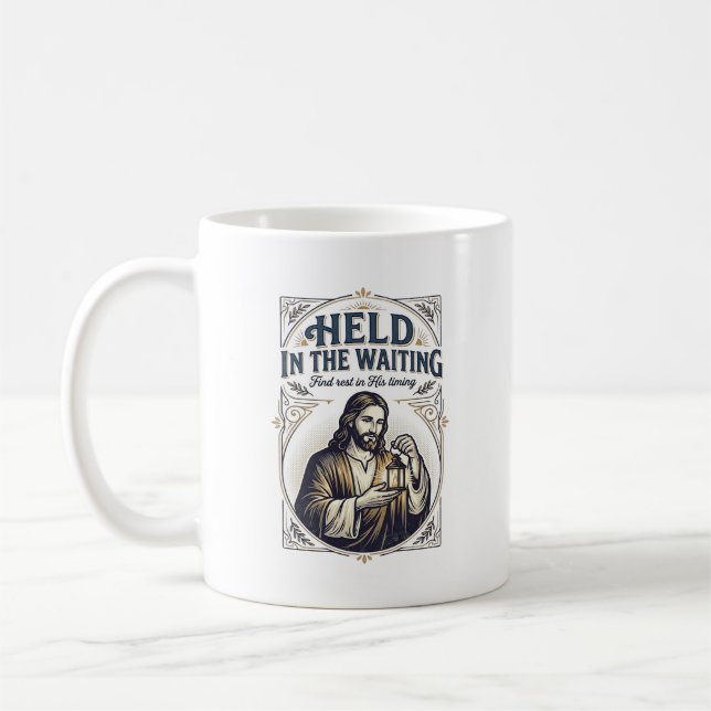 Jesus Unfruchtbarkeit Versuch Schwanger zu werden  Kaffeetasse (Links)