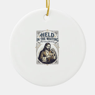 Jesus Unfruchtbarkeit Versuch Schwanger zu werden Keramik Ornament