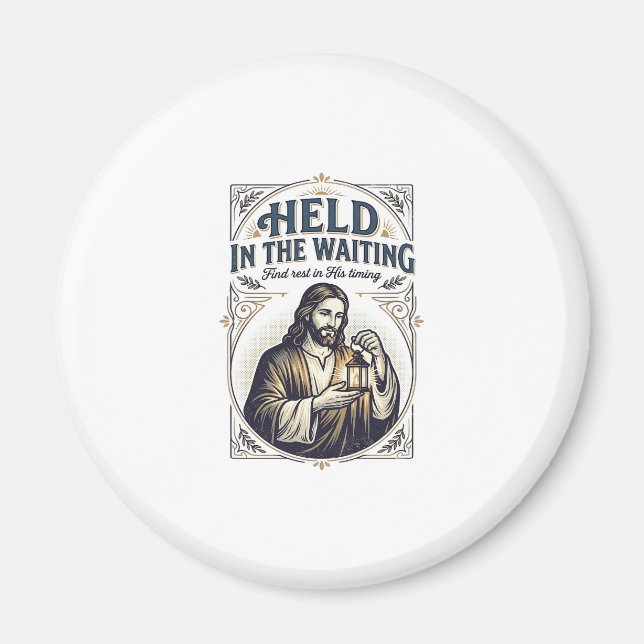 Jesus Unfruchtbarkeit Versuch Schwanger zu werden  Magnet (Vorne)