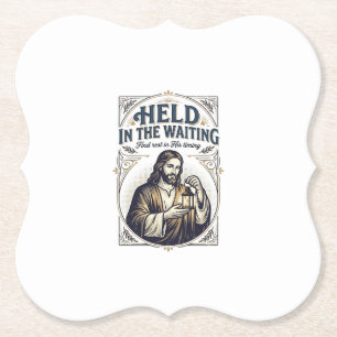 Jesus Unfruchtbarkeit Versuch Schwanger zu werden  Untersetzer