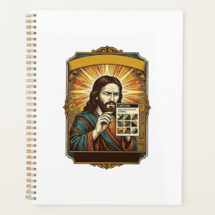 Jesus unscharfe Treppe Captcha-Test Tech-Sicherhei Planer