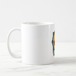 Jesus unscharfer QR-Code wird nicht scannen Menü T Kaffeetasse