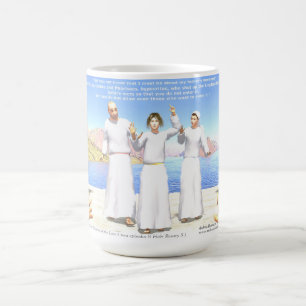 Jesus unter den Gesetzeslehrern (zwei Episoden) Kaffeetasse