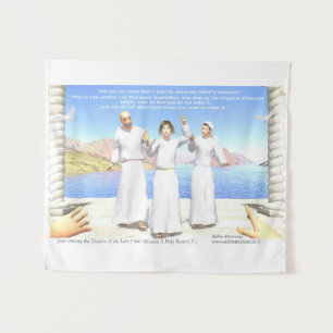 Jesus unter den Gesetzeslehrern (zwei Episoden) Wandteppich