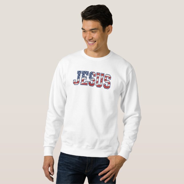 JESUS - USA SWEATSHIRT (Vorne ganz)