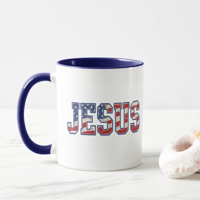JESUS - USA TASSE (Mit Donut)