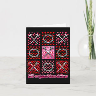 Jesus Valentine Xoxo die Original Liebe Buchstaben Karte