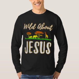 Jesus VBS Männer Frauen Kinder Wild über Jesus Chr T-Shirt
