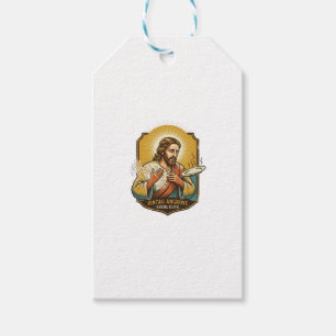 Jesus verbrannte Finger beim Herausnehmen des Tell Geschenkanhänger